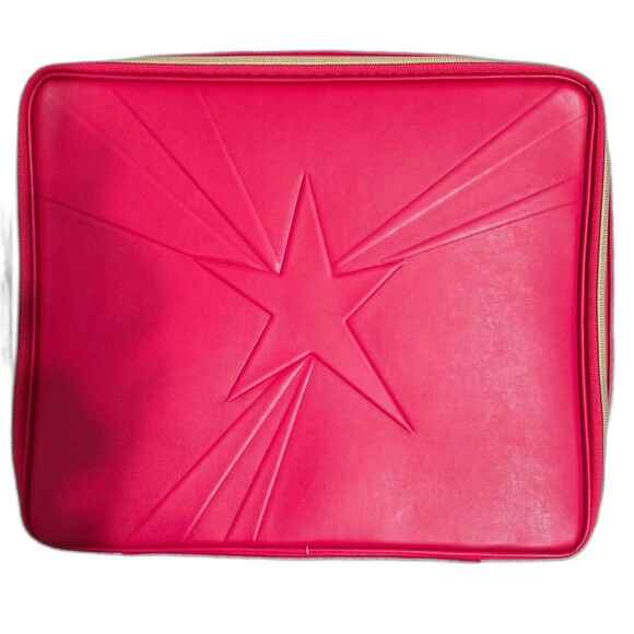 NWOT Lancome hot pink gift bag case cosmetic bag. - Picture 2 of 9